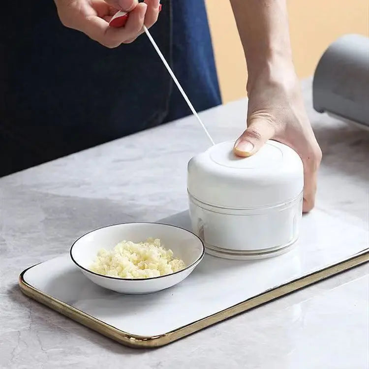 4-in-1 Electric Vegetable Chopping Set - Handheld Wireless Electric Garlic Grinder, Food Chopper, Meat Slicer, and Vegetable Peeling and Chopping Cutte iTrade.si
