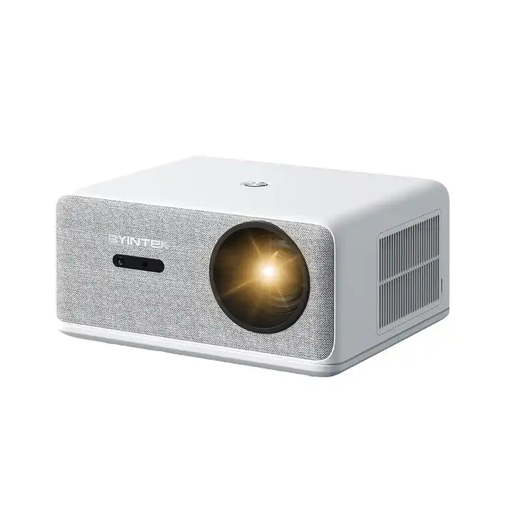 BYINTEK LOVE U14 4K Smart Projector - 1250 ANSI Lumens, Full HD 1080P, WiFi 6, Bluetooth, Auto Focus, Home Theater Ready