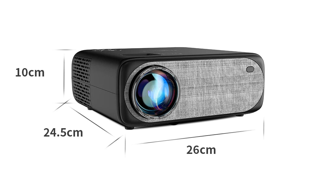 TD97W Full HD 1080P 4K WiFi LED Projector | Home Theater Android Video Projector for Movie Cinema