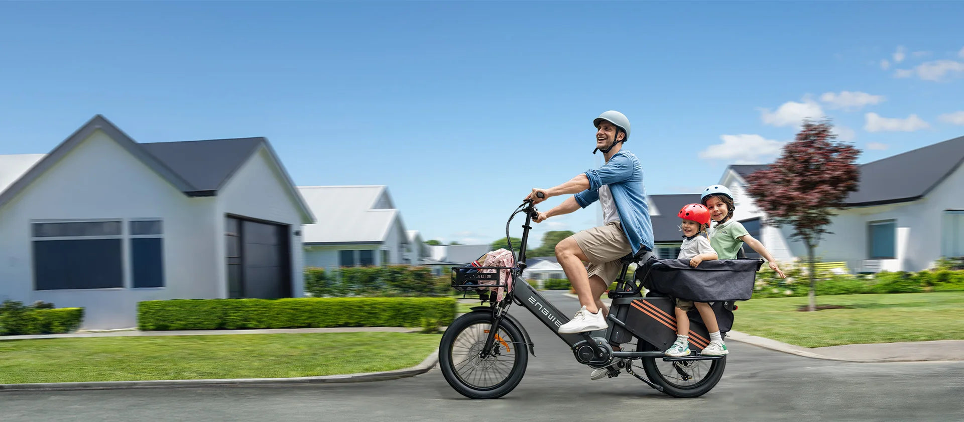 ENGWE LE20 Luxury Foldable Cargo Electric Bike