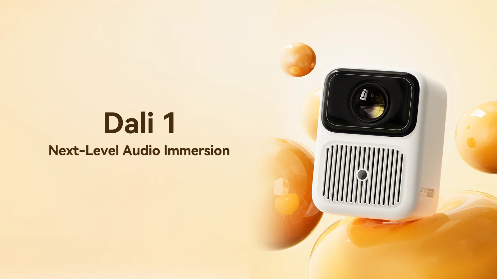 Wanbo Dali 1 Mini Protable Beam  Auto Focus Projector Android 9.0  350ANSI Dual Wifi 6 ASA 3.0 Proyector 2*5W HIFI Speaker