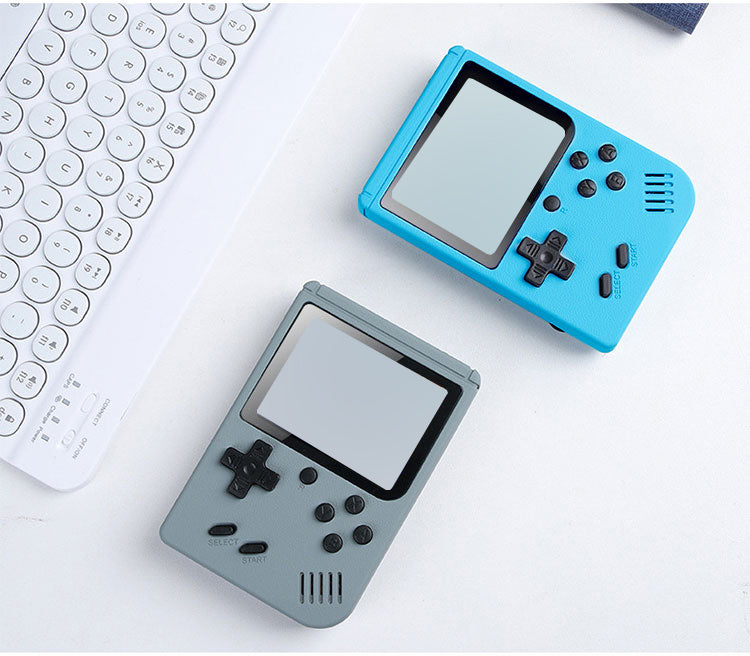 Retro Mini Handheld Game Console - 8-Bit, 3.0" Color LCD, Built-in 500 Games, Portable Video Game Player for Kids