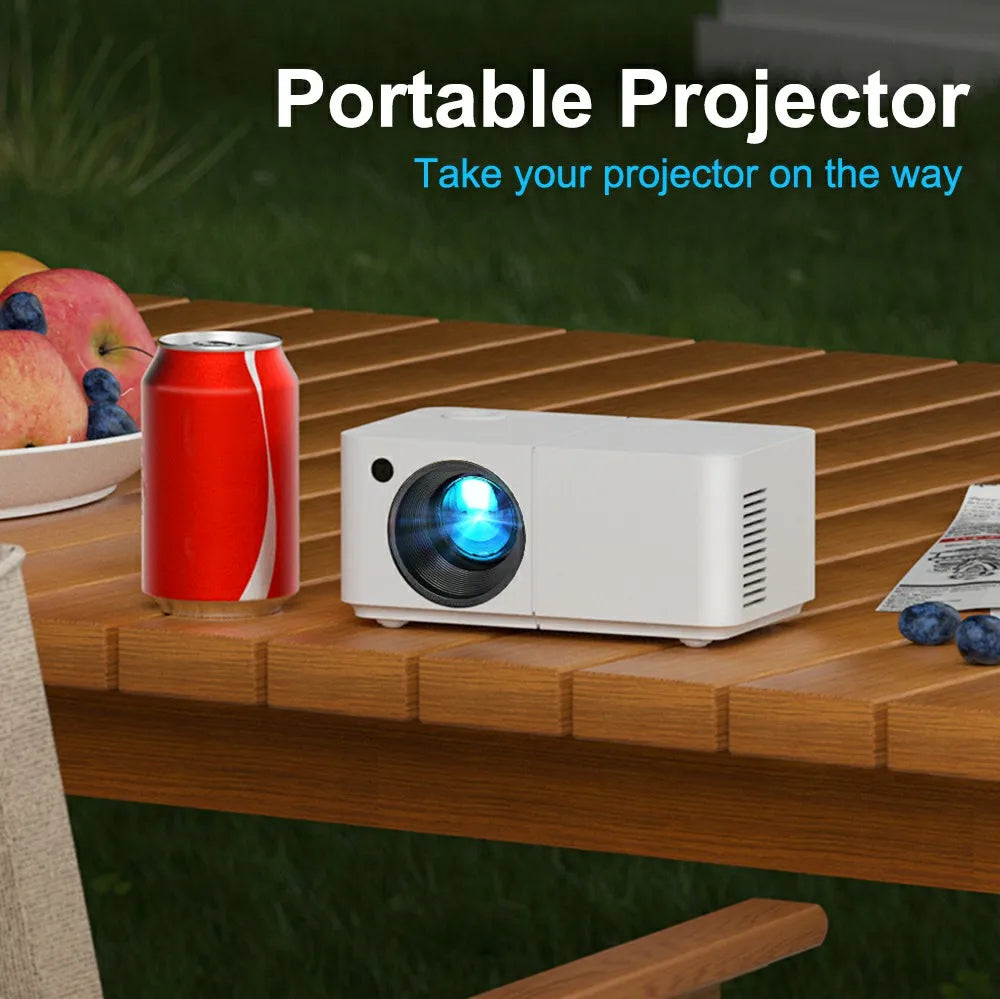 Thundeal HD300 Portable Projector | 1280P, 5G WiFi, 300 ANSI, iOS/Android Connection for Office & Home Theater