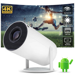 Mini Projector HY300 Pro Android 11 HD 720p WiFi 260 ANSI